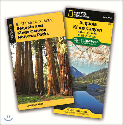 Best Easy Day Hiking Guide and Trail Map Bundle: Sequoia and Kings Canyon National Parks [With Map]