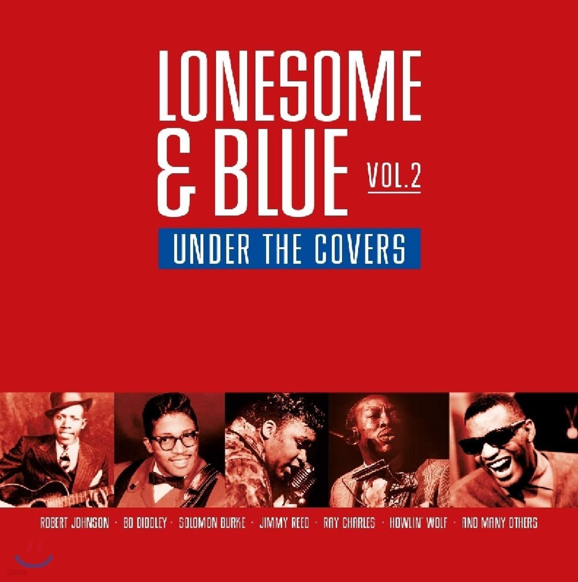 리듬 앤 블루스 모음집 - 론썸 블루 2집 (Lonesome &amp; Blue Vol.2 - Under the Covers) [블루 컬러 LP]