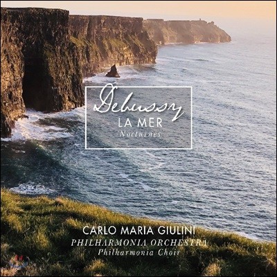 Carlo Maria Giulini ߽: ٴ,  (Debussy: La Mer, Nocturnes) [LP]