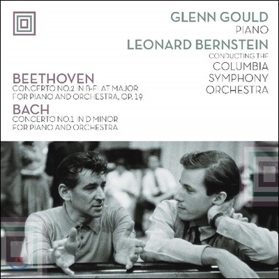 Glenn Gould / Leonard Bernstein 베토벤: 피아노 협주곡 2번 / 바흐: 피아노 협주곡 1번 [LP]