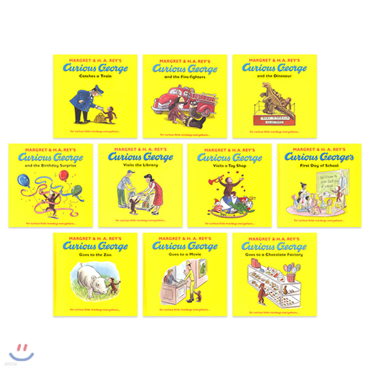 Curious George Collection : 큐리어스 조지 10종 세트