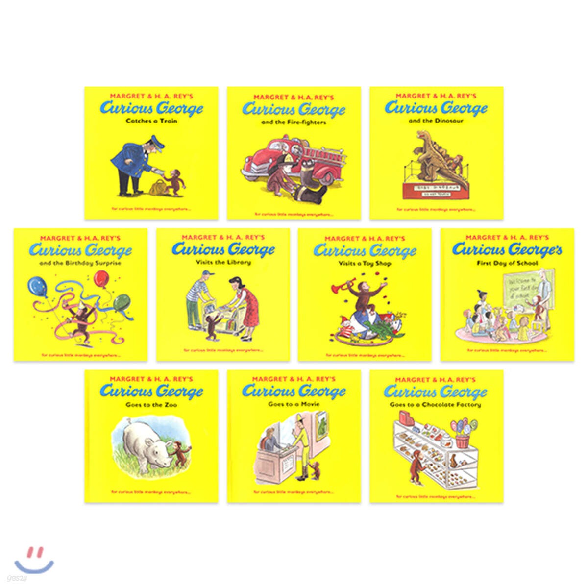 Curious George Collection : 큐리어스 조지 10종 세트