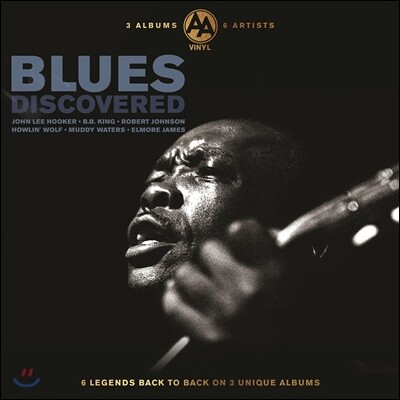 Various Artists — 블루스 음악 모음집 (Discovered Blues) 앨범 커버