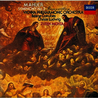 말러: 교향곡 2번 '부활' (Mahler: Symphony No.2 'Auferstehung') (Ltd. Ed)(Single Layer)(SHM-SACD)(일본반) - Zubin Mehta