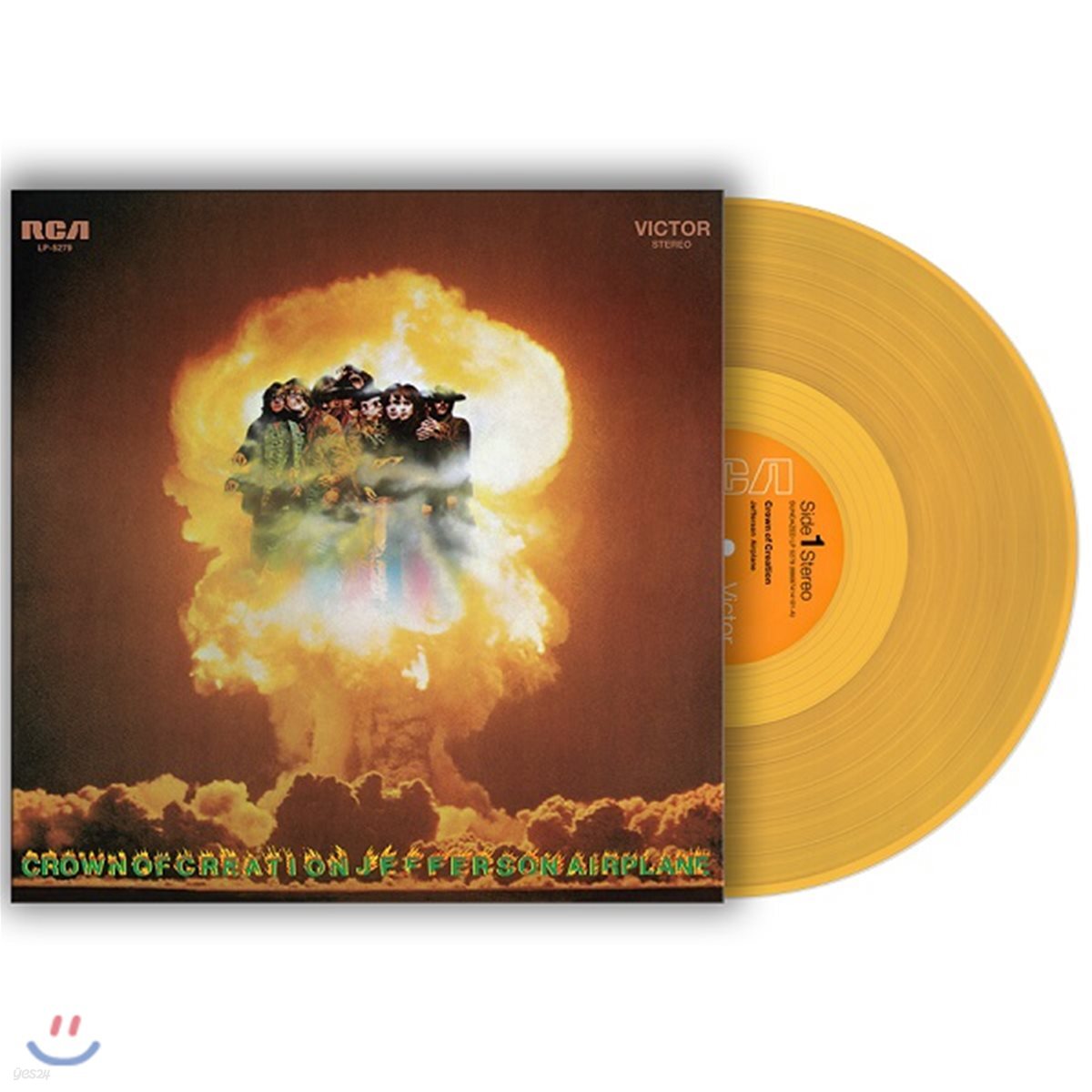 Jefferson Airplane (제퍼슨 에어플레인) - Crown Of Creation [골드 컬러 LP]