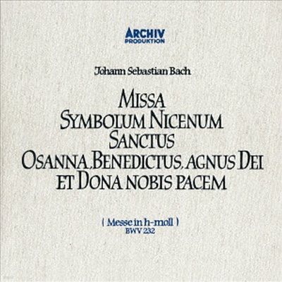 : B ̻ (Bach: Mass In B Minor. BWV232) (Ltd. Ed)(2 SHM-CD)(Ϻ) - Karl Richter