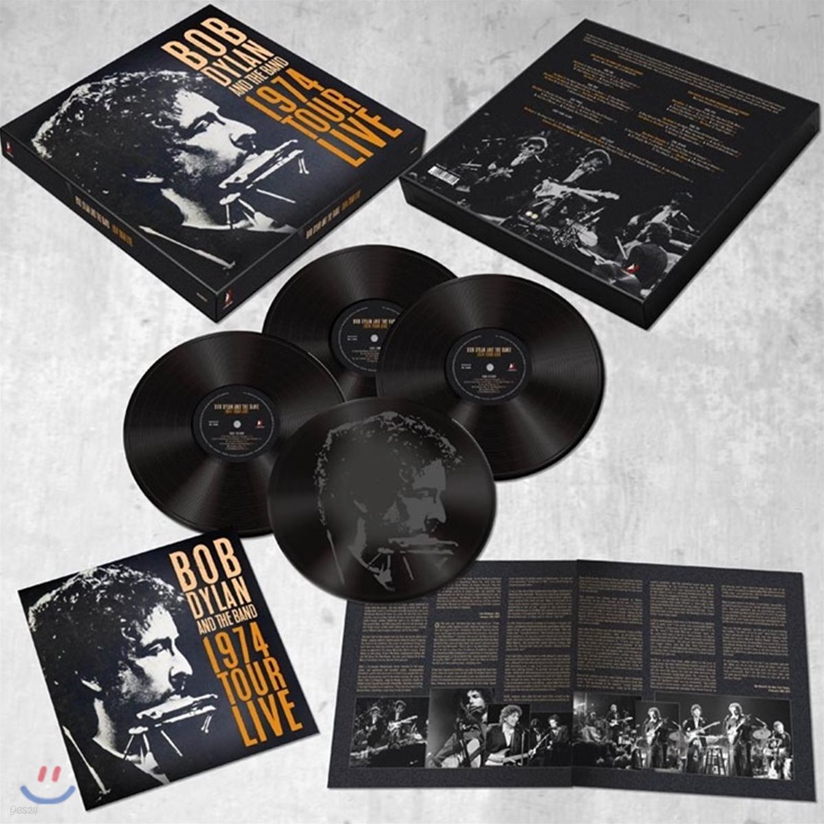Bob Dylan & The Band (밥 딜런 & 더 밴드) - 1974 Tour Live [4LP]
