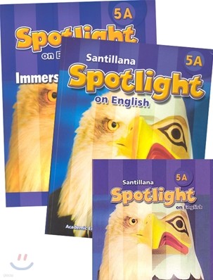 Santillana Spotlight on English 5A Set : Student Book + Immersion Workbook + Audio CD