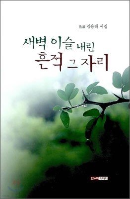 새벽 이슬 내린 흔적 그 자리