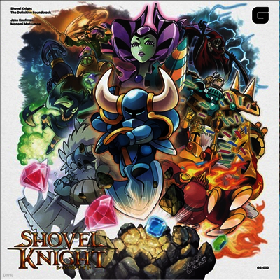 Jake Kaufman,Manami Matsumae — Shovel Knight (삽질 기사) (Definitive Game Soundtrack)(Download Card) 앨범 커버