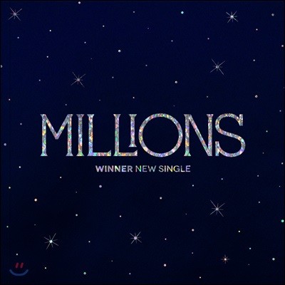  (Winner) - Millions [Blue Light + White Light /2 SET]