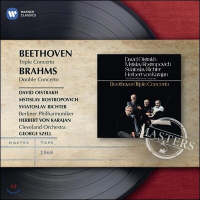Mstislav Rostropovich / Sviatoslav Richter / David Oistrakh 베토벤: 삼중 협주곡, 브람스: 이중 협주곡 (Beethoven: Triple Concerto / Brahms: Double Concerto)