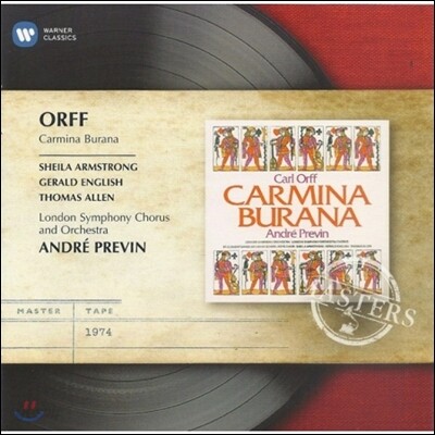 Andre Previn 카를 오르프: 카르미나 부라나 (Carl Orff: Carmina Burana) 쉴라 암스트롱, 토마스 알렌, 런던 심포니, 앙드레 프레빈