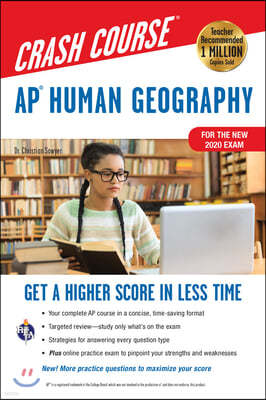Ap(r) Human Geography Crash Course, Book + Online: Get a Higher Score in Less Time