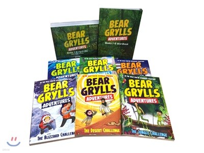 Bear Grylls Adventures 1~6 Full Set 베어 그릴스 어드벤처 6종 풀세트 (Book + CD + Workbook)