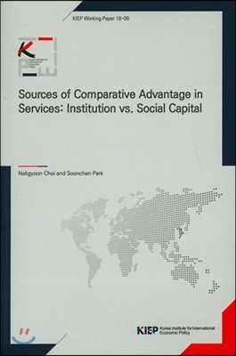 Sources of Comparative Advantage in Services: Institution vs. Social Capital