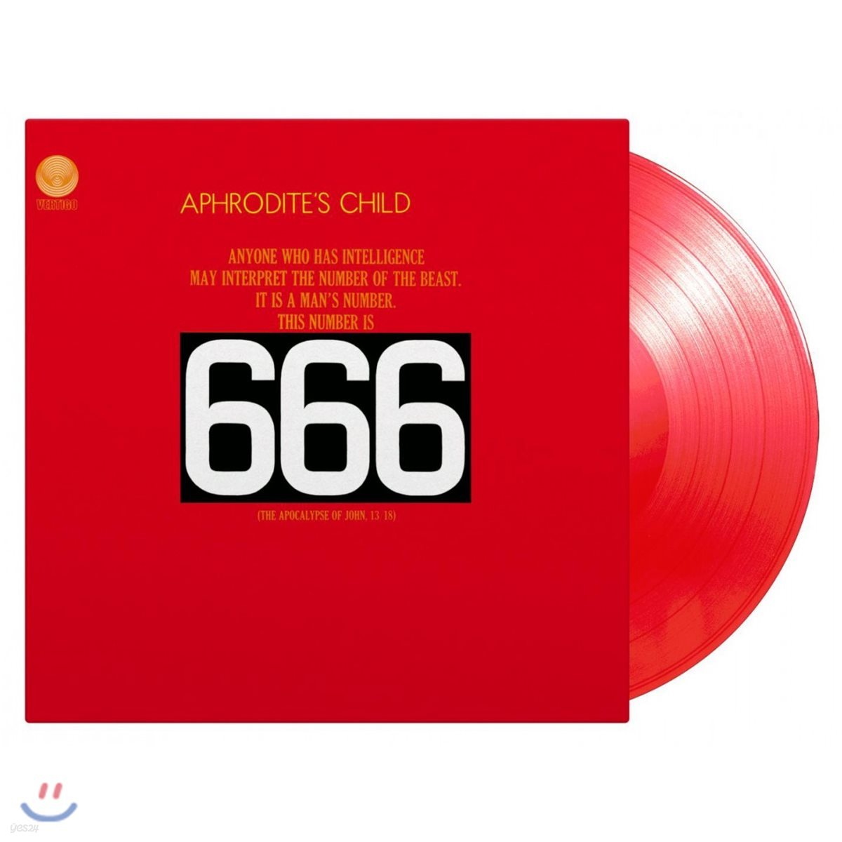 Aphrodite&#39;s Child (아프로디테스 차일드) - 666 [투명 레드 컬러 2LP]