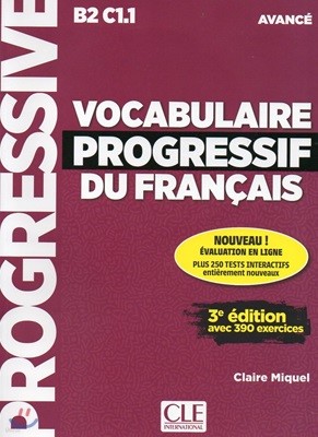 Vocabulaire Progressif Avance. Livre (+ CD, Livre-web)