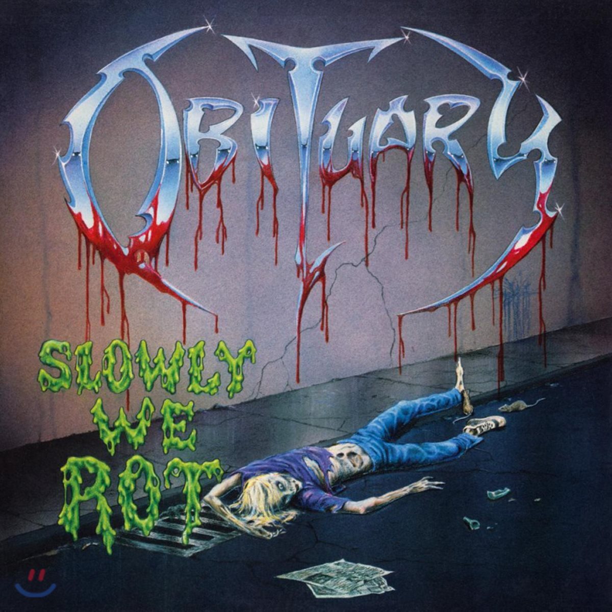 Obituary (오비츄어리) - Slowly We Rot [LP]