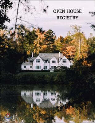 Open House Registry: Guest and Visitors Sign in Book (Lake)