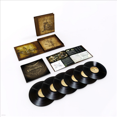 Howard Shore - The Lord Of The Rings: Trilogy ( : ) (Soundtrack)(Ltd. Ed)(180G)(6LP Boxset)