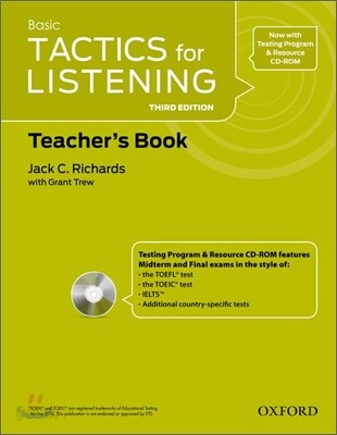 Basic Tactics for Listening 3rd Edition Teachers Resource