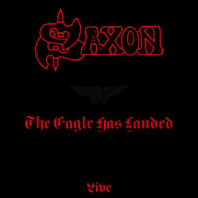 Saxon - Eagle Has Landed (Live) (Ltd. Ed)(Remastered)(Red W/ Black Splatter Vinyl)(LP)