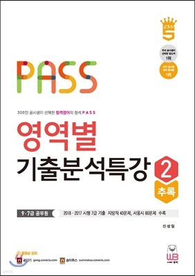 PASS 영역별 기출분석특강 2 추록