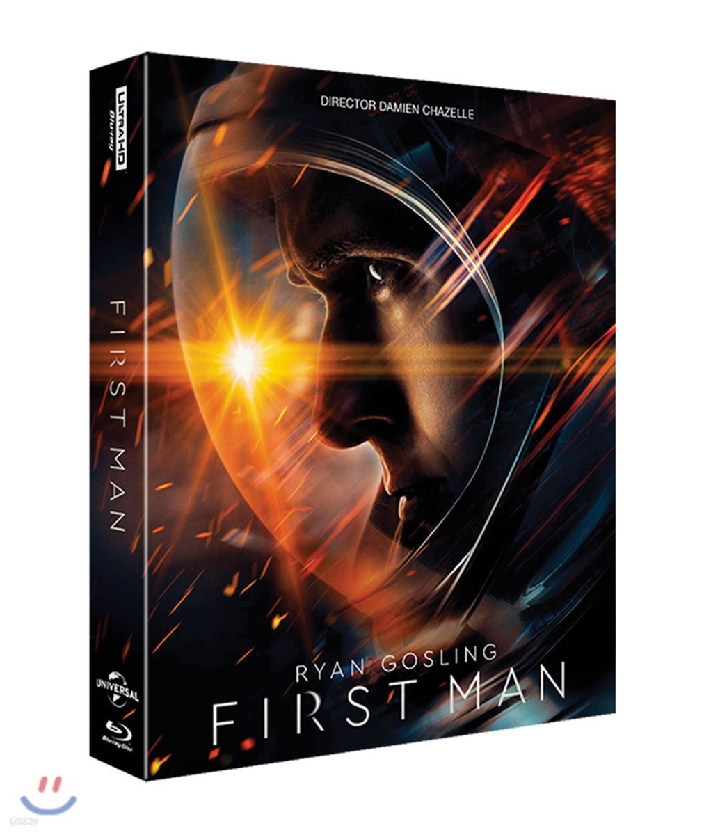 퍼스트맨 (2Disc 4K UHD 스틸북 한정수량) : 블루레이