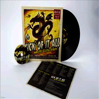 Sick Of It All — Wake The Sleeping Dragon! 앨범 커버