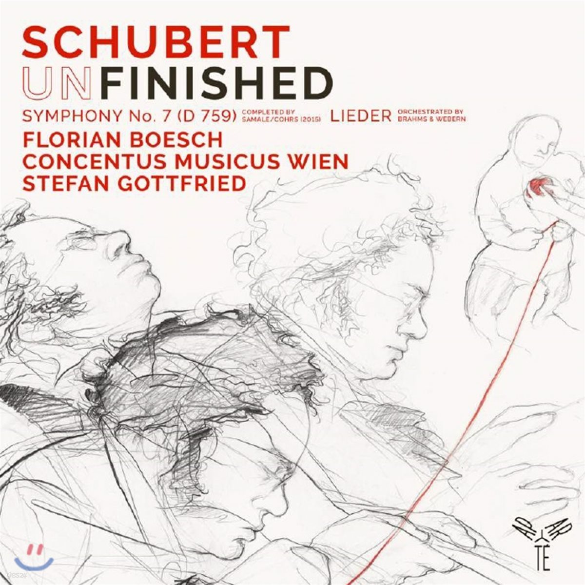 Florian Boesch 슈베르트: 교향곡 7번 &#39;미완성&#39;, 가곡집 (Schubert: Unfinished Symphony, Lieder)