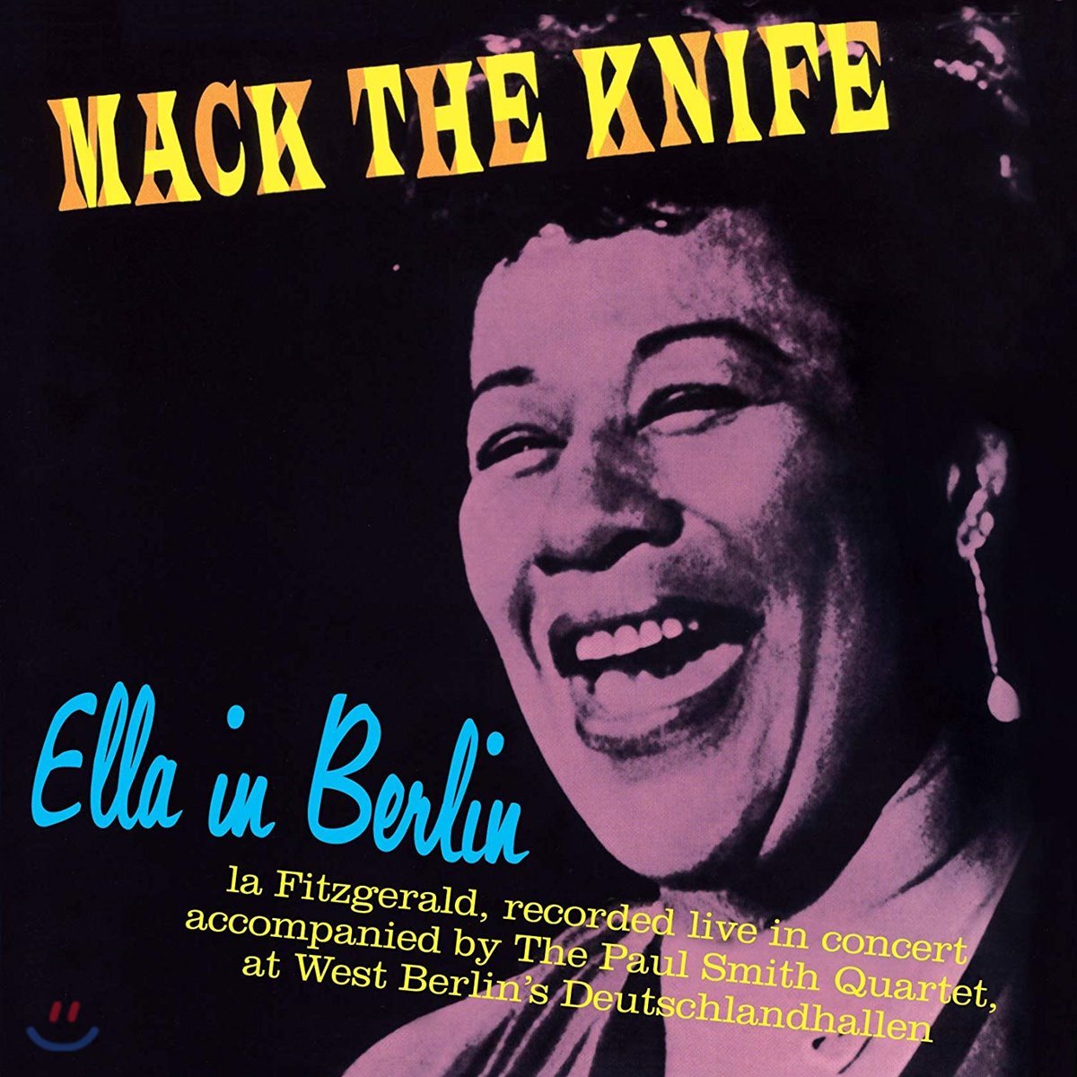 Ella Fitzgerald (엘라 피츠제랄드) - Ella In Berlin Mack The Knife [블루 컬러 LP]