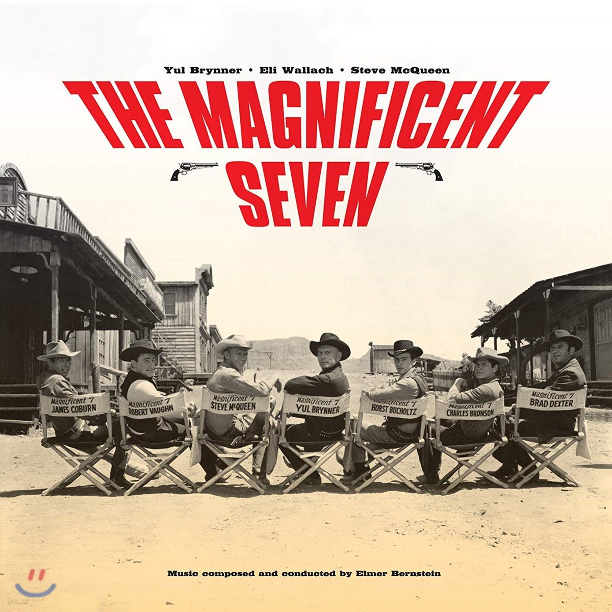 매그니피센트 7 영화음악 (The Magnificent Seven OST by Elmer Bernstein) [옐로우 컬러 LP]