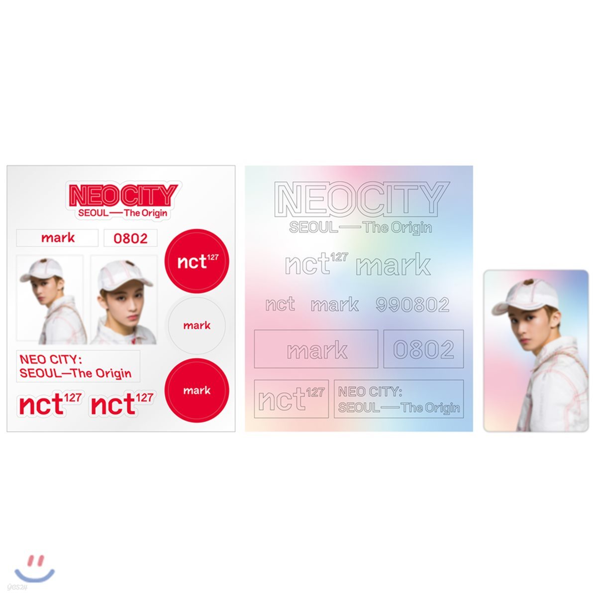 NCT 127 [NEO CITY : SEOUL - The Origin]- 응원봉 데코스티커 [마크]