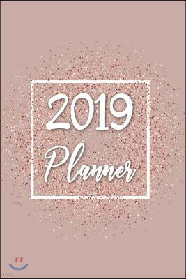 2019 Planner: Monthly Schedule Organizer Agenda, 12 Months Calendar, Appointment Notebook, Monthly Planner, to Do List