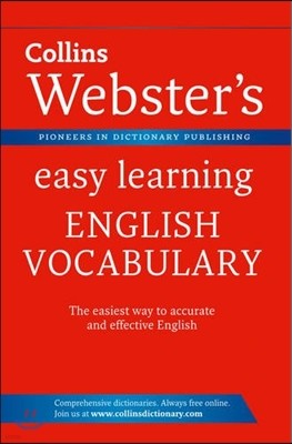 Collins Webster's Easy Learning : English Vocabulary