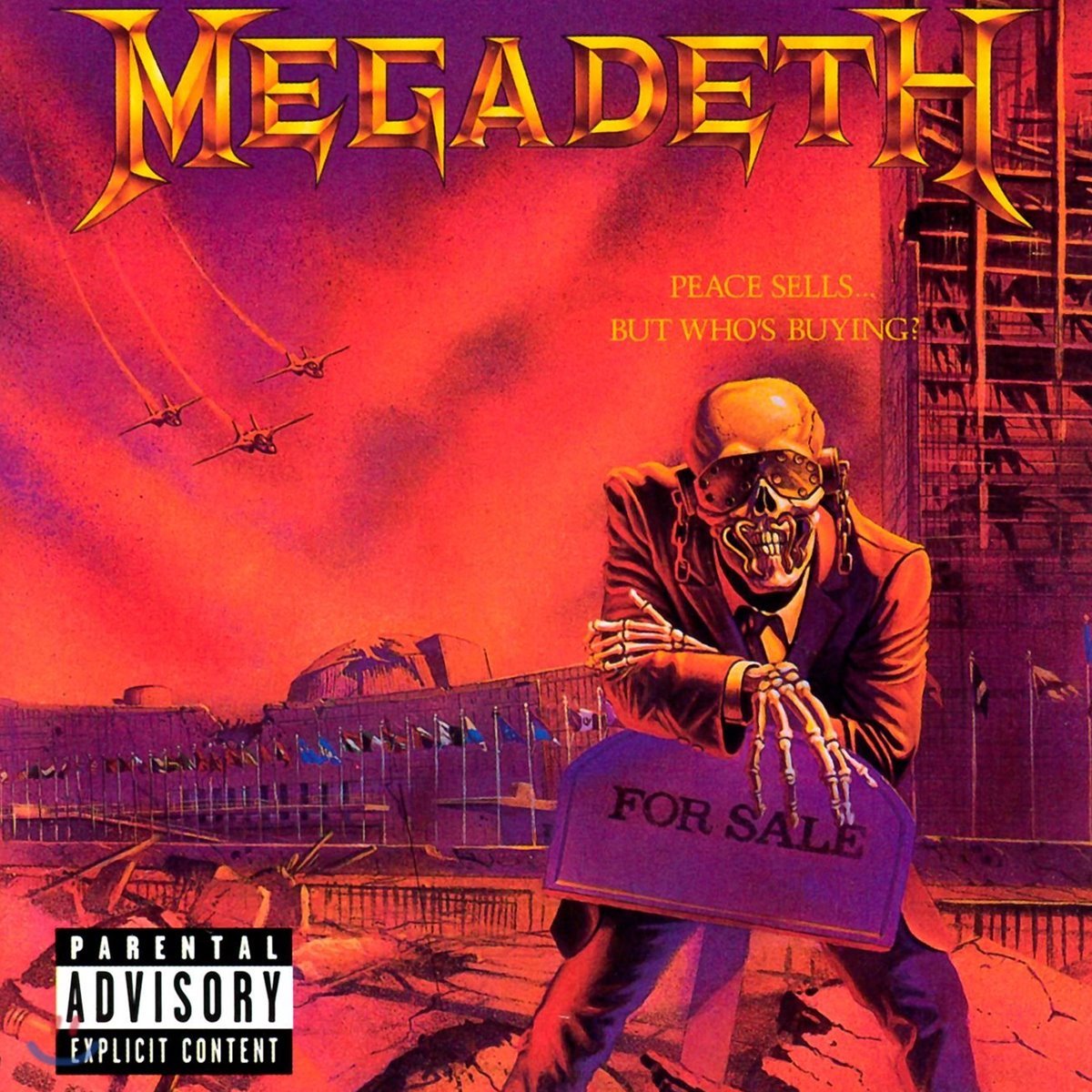 Megadeth (메가데스) - Peace Sells... But Who&#39;s Buying? [퍼플 컬러 LP]