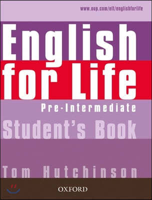 English for Life: Pre-intermediate: Student's Book