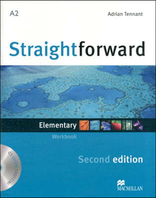 Straightforward 2nd Edition Elementary Level Workbook without key & CD