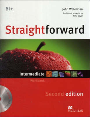 Straightforward 2nd Edition Intermediate Level Workbook without key & CD