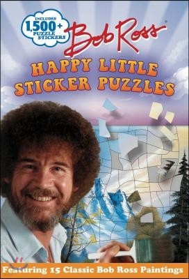 Bob Ross Happy Little Sticker Puzzles