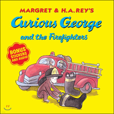 Curious George and the Firefighters [With Bonus Stickers and Audio]