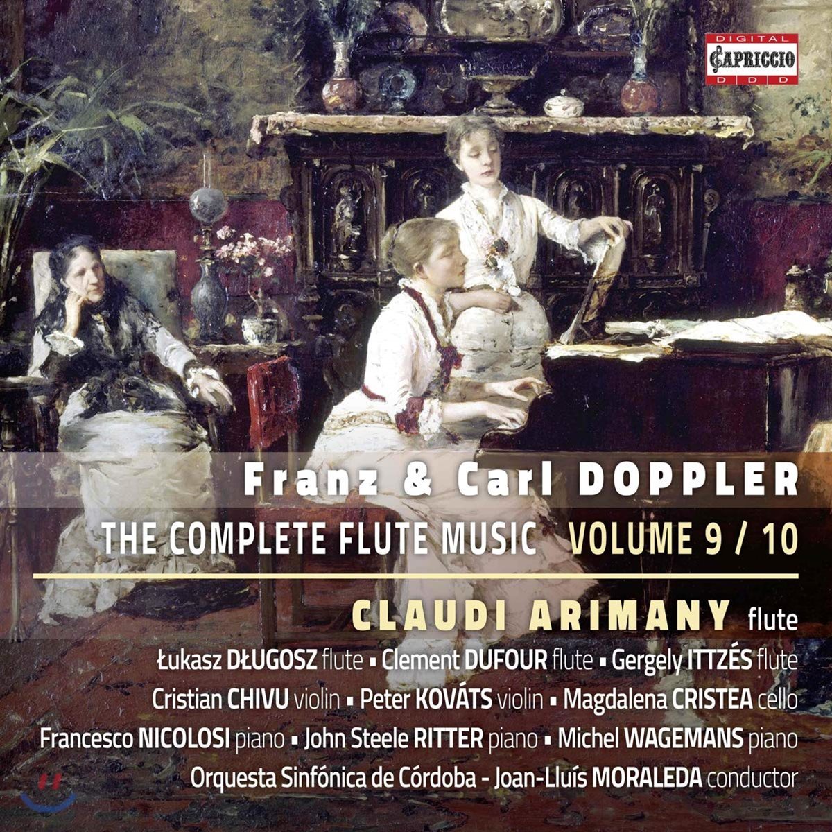 Claudi Arimany 도플러 형제 플루트 작품 전곡 9집 (Franz &amp; Carl Doppler: The Complete Flute Music Vol. 9)