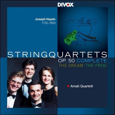 Amati Quartet 하이든: 여섯 개의 사중주곡, Op. 50 (Haydn: String Quartets Op. 50 Complete) [2CD]