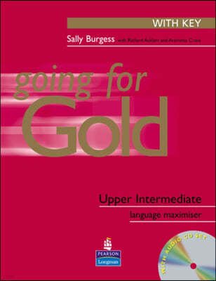 Going for Gold Upper-Intermediate Language Maximiser with Key & CD Pack