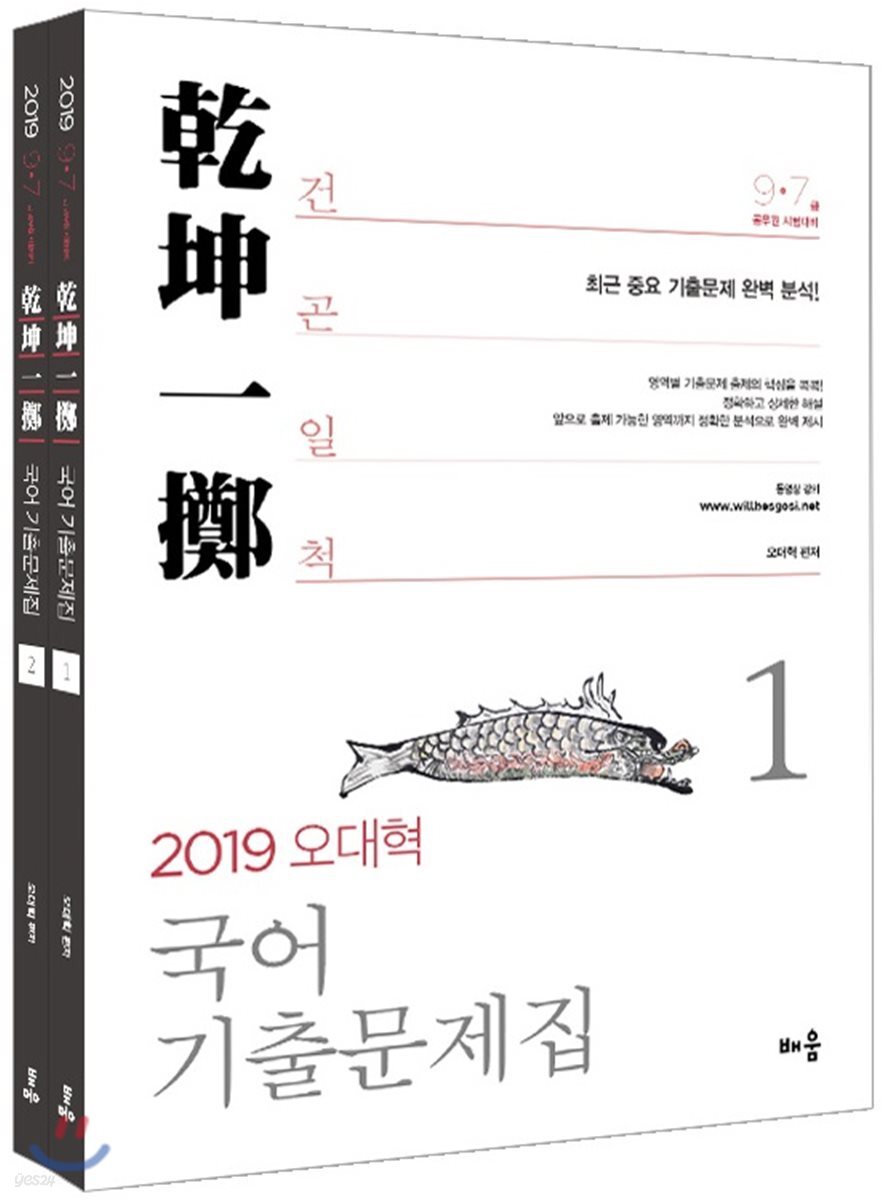 2019 오대혁 건곤일척 국어 기출문제집