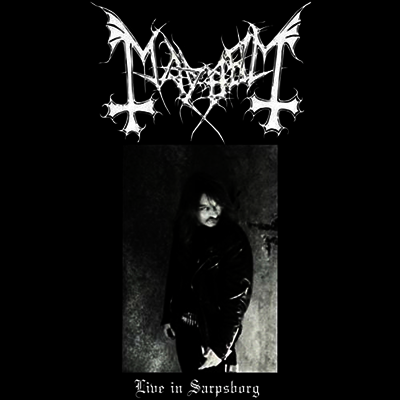 Mayhem — Live In Sarpsborg 앨범 커버