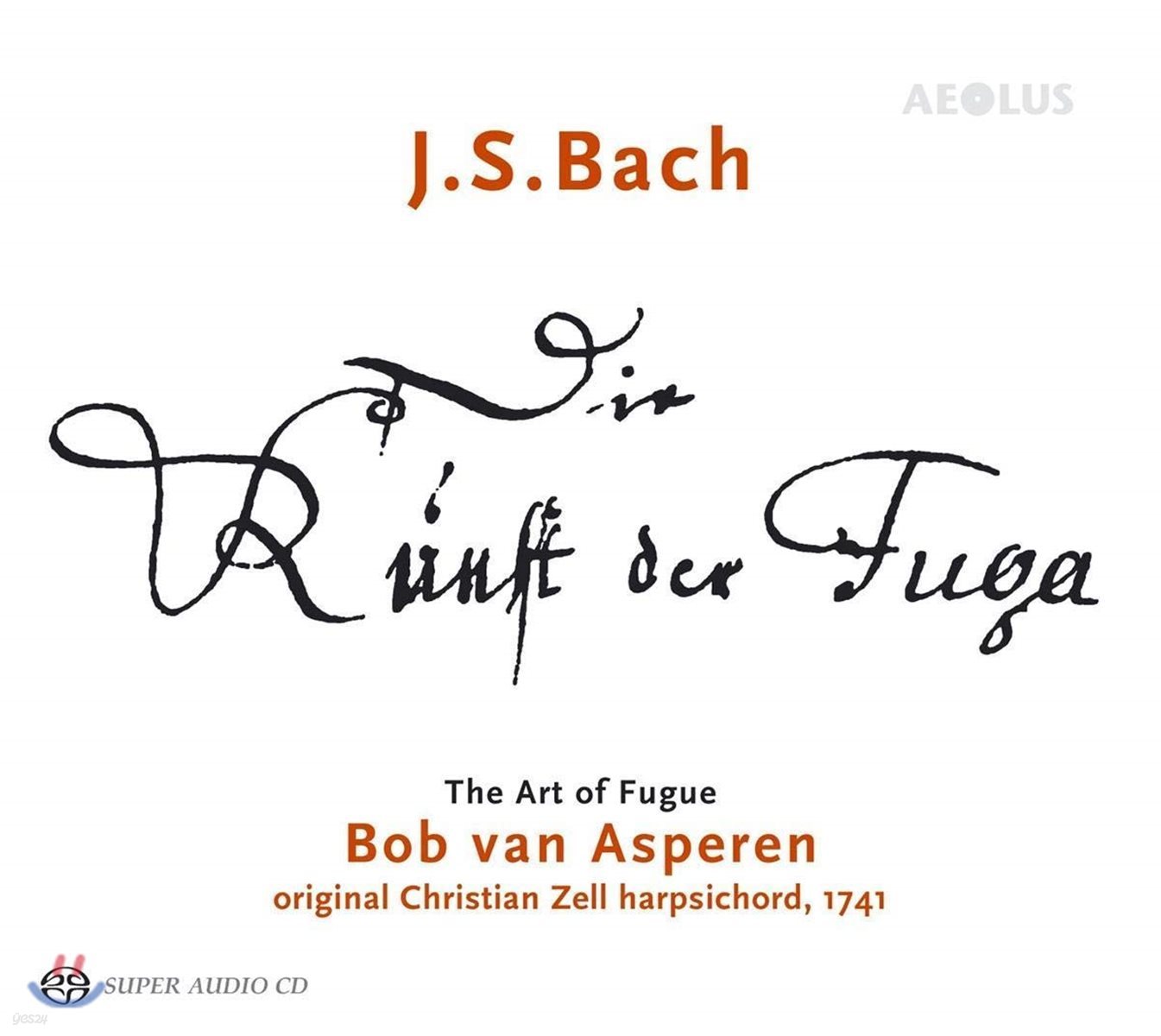 Bob van Asperen 바흐: 푸가의 기법 [하프시코드 연주반] (Bach: The Art of Fugue)