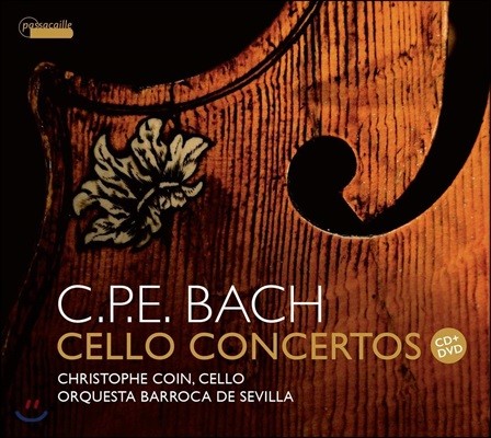 Christophe Coin ī ʸ  : ÿ ְ (C.P.E. Bach: Cello Concertos)