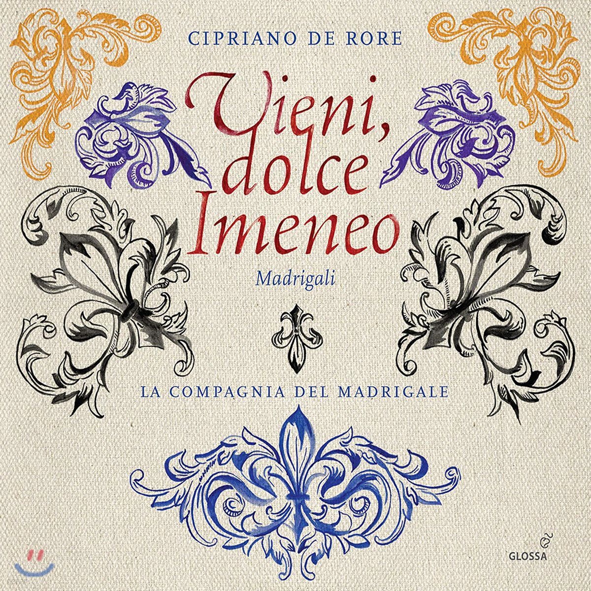 La Compagnia del Madrigale 치프리아노 데 로레: 마드리갈 작품집